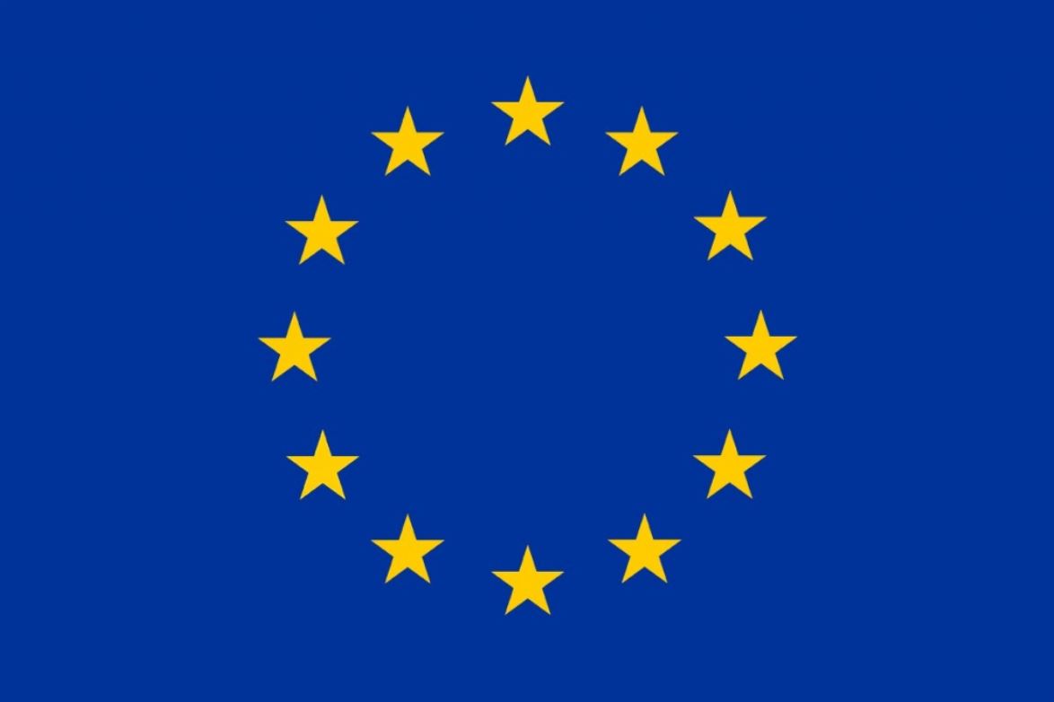 Vlag EU Europese unie