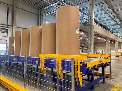 CargoMatic with paper reels